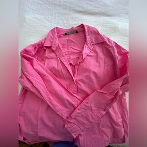 Zara Oversized Button Down